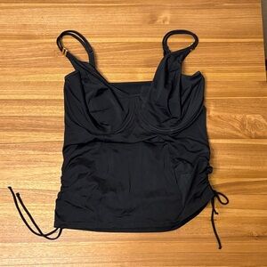Panache Black Tankini Top